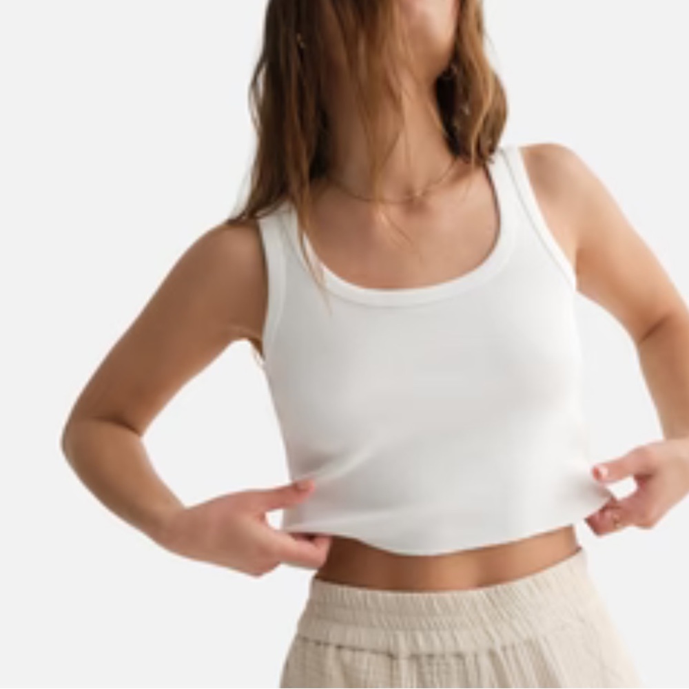 Mate the Label Thermal Crop Tank